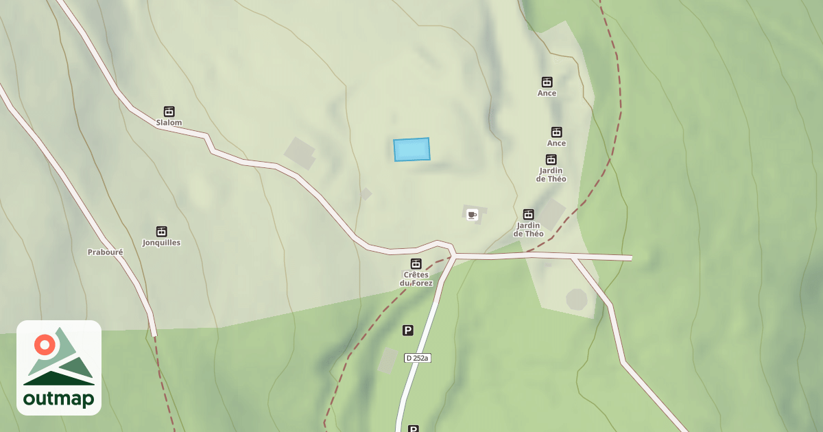 Map of Jardin de Théo