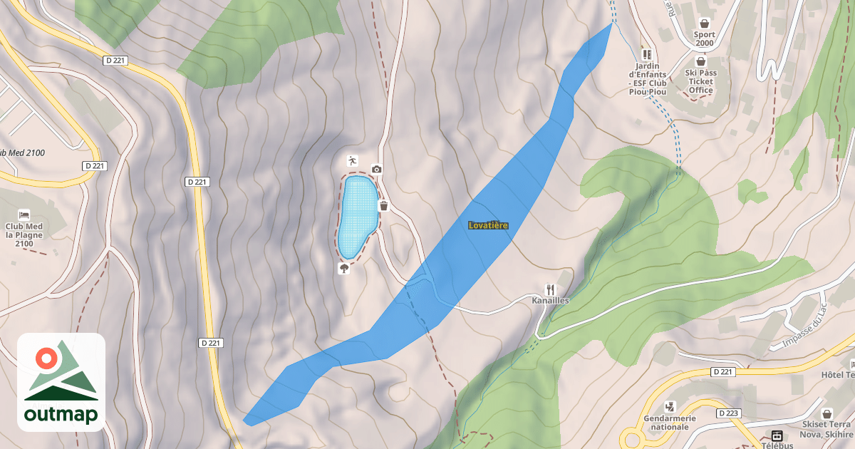 Map of Lovatière