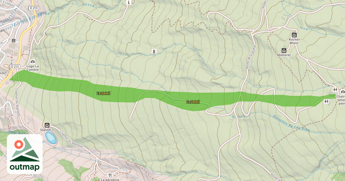 Map of Le Soleil