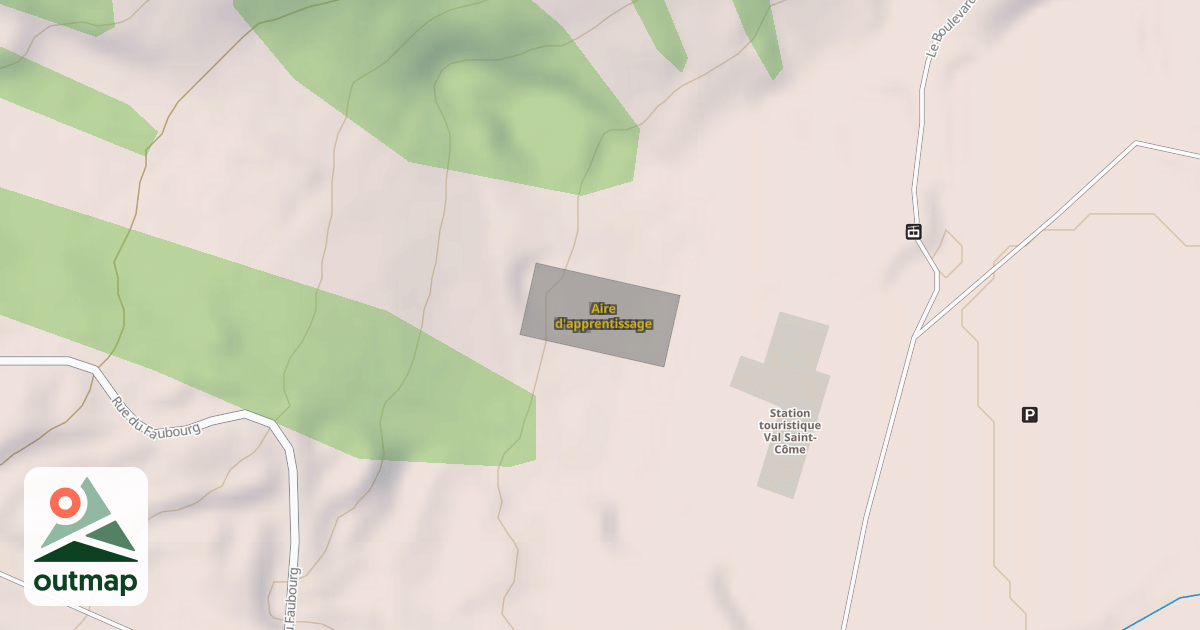 Map of Aire d'apprentissage