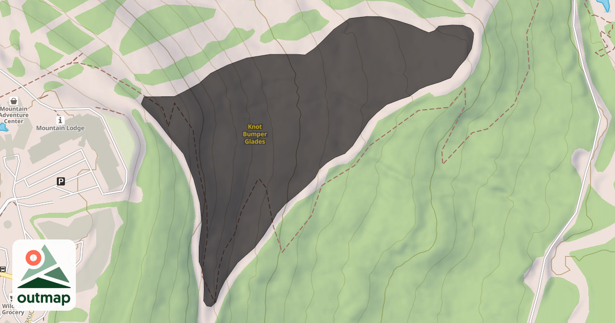 Map of Knot Bumper Glades