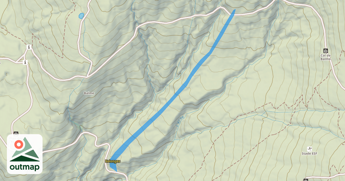 Map of Solonges