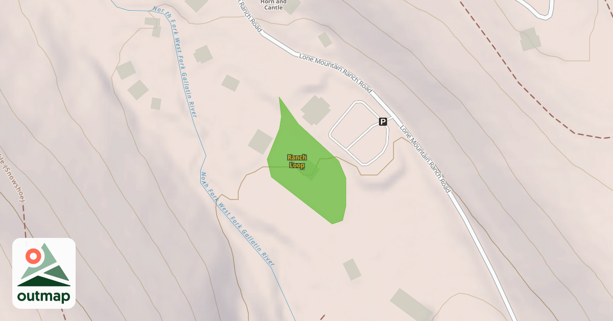 Map of Ranch Loop