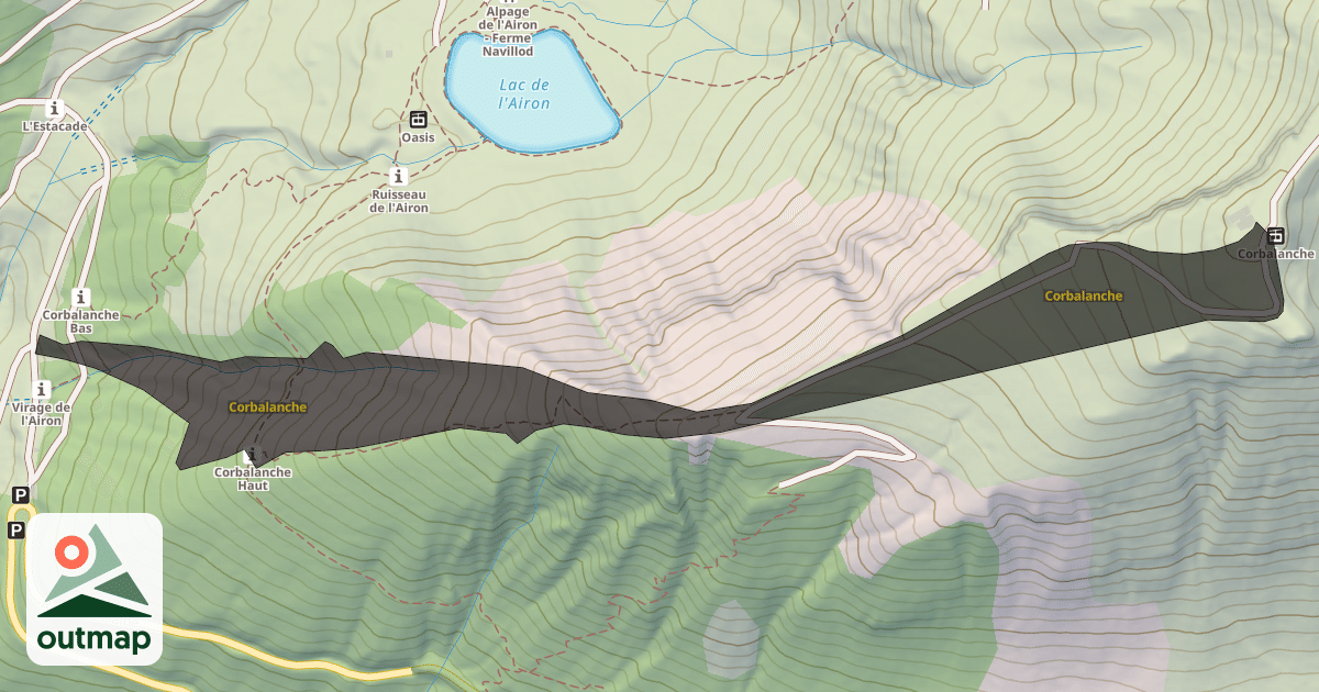 Map of Corbalanche