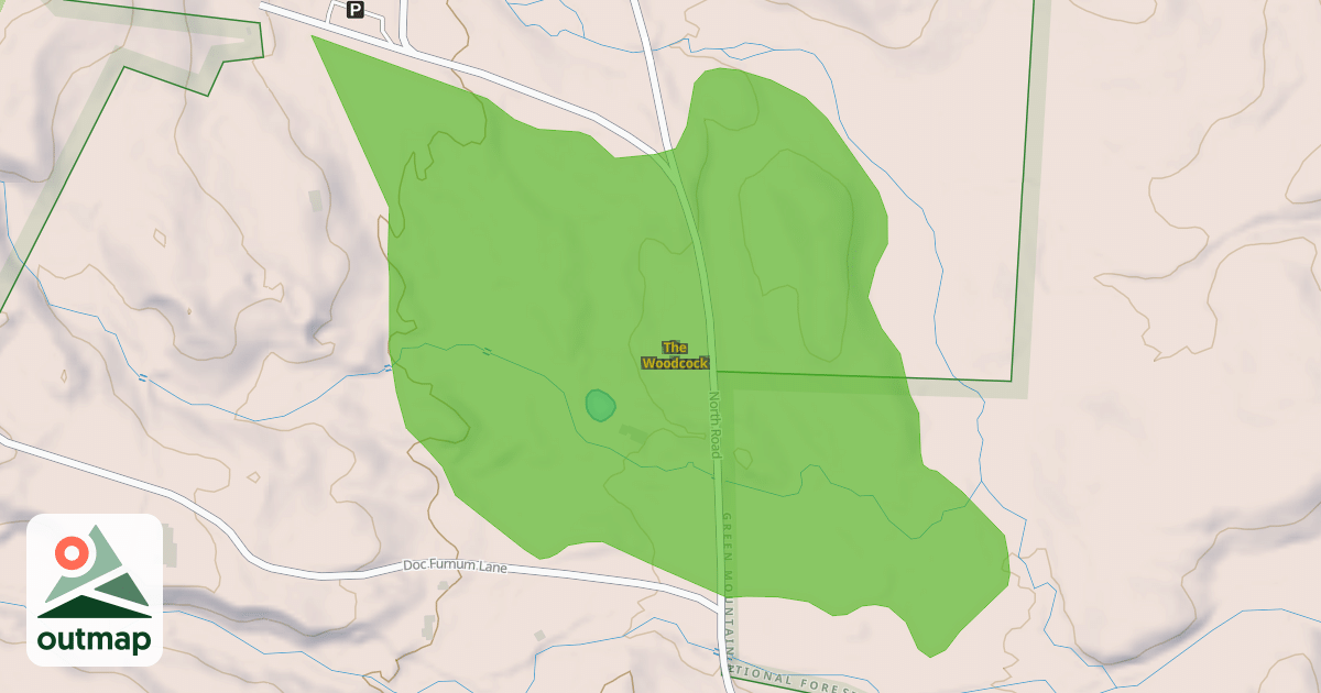 Map of The Woodcock