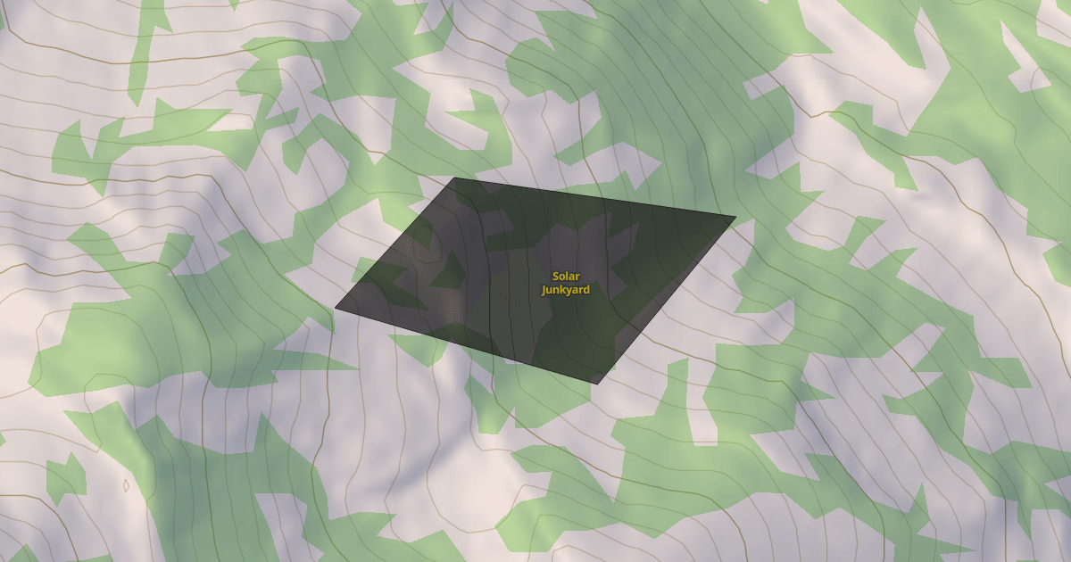 Map preview of Solar Junkyard