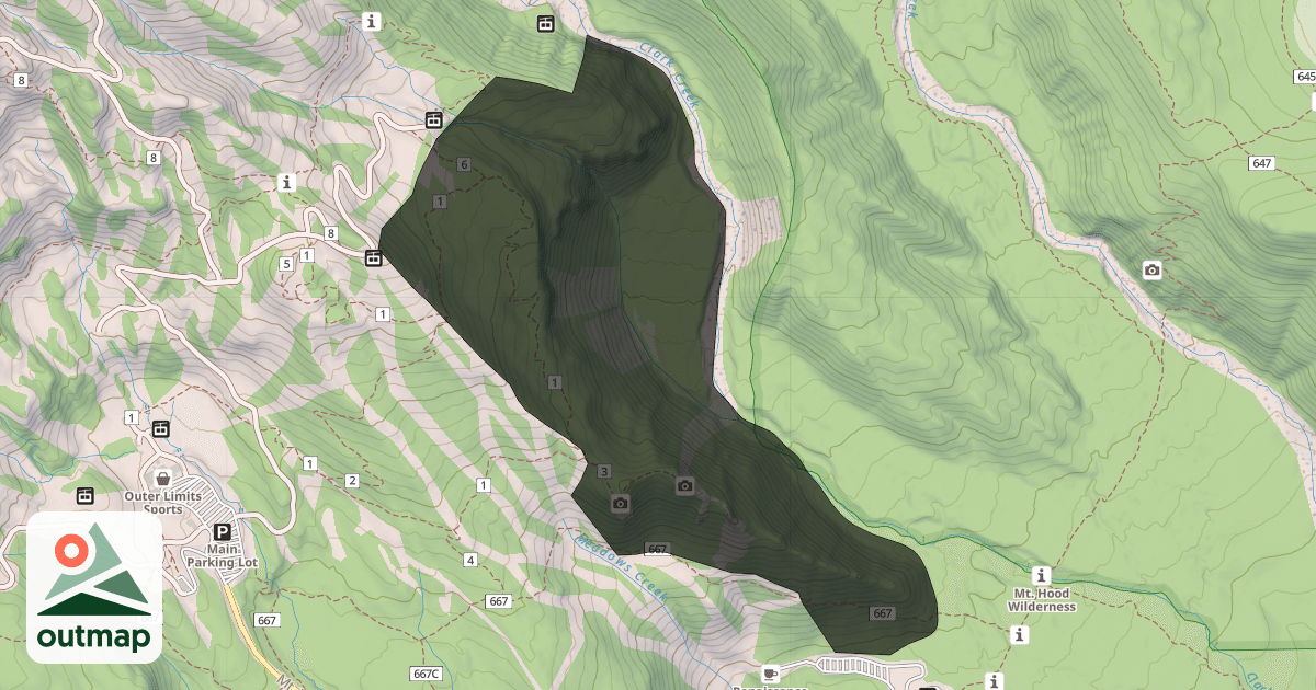Map of Private Reserve