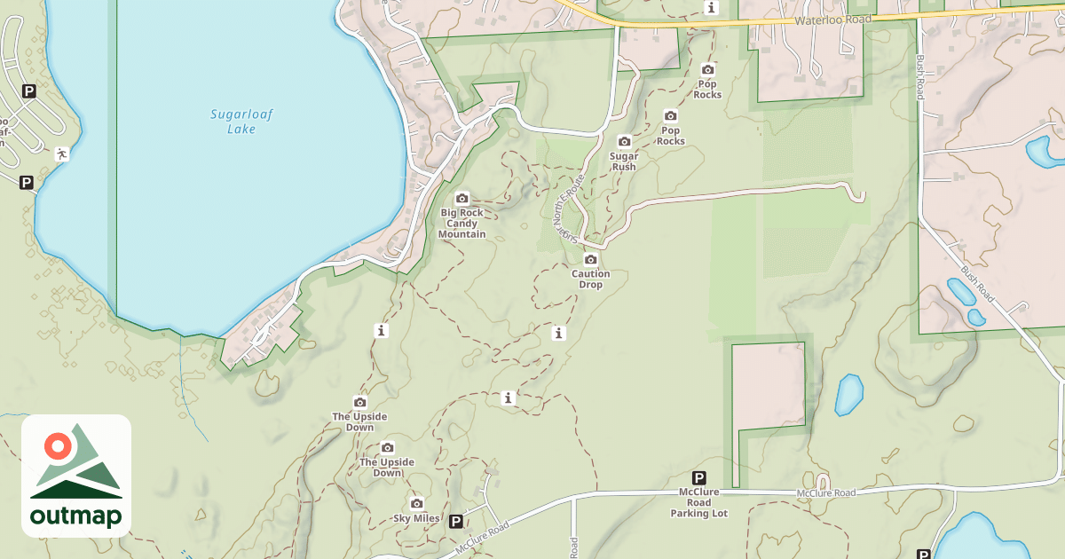 Map of Sugar Loop