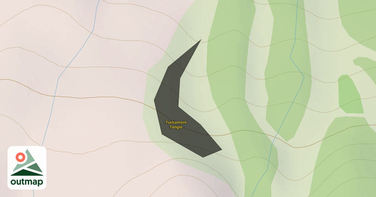 Map of Tuckamore Tangle