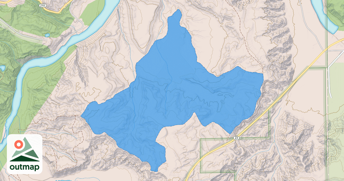 Map of Spruce Trail