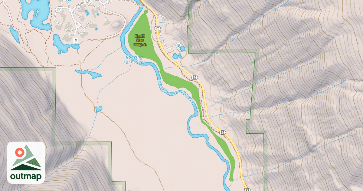 Map of North Star Loop Tr.