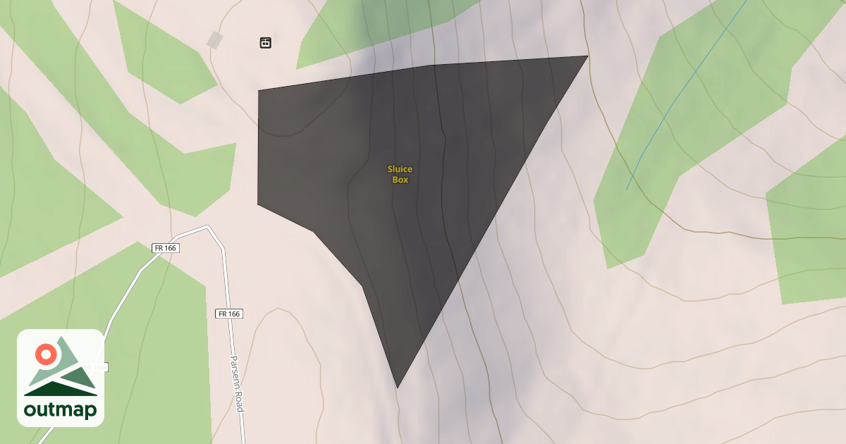 Map of Sluice Box