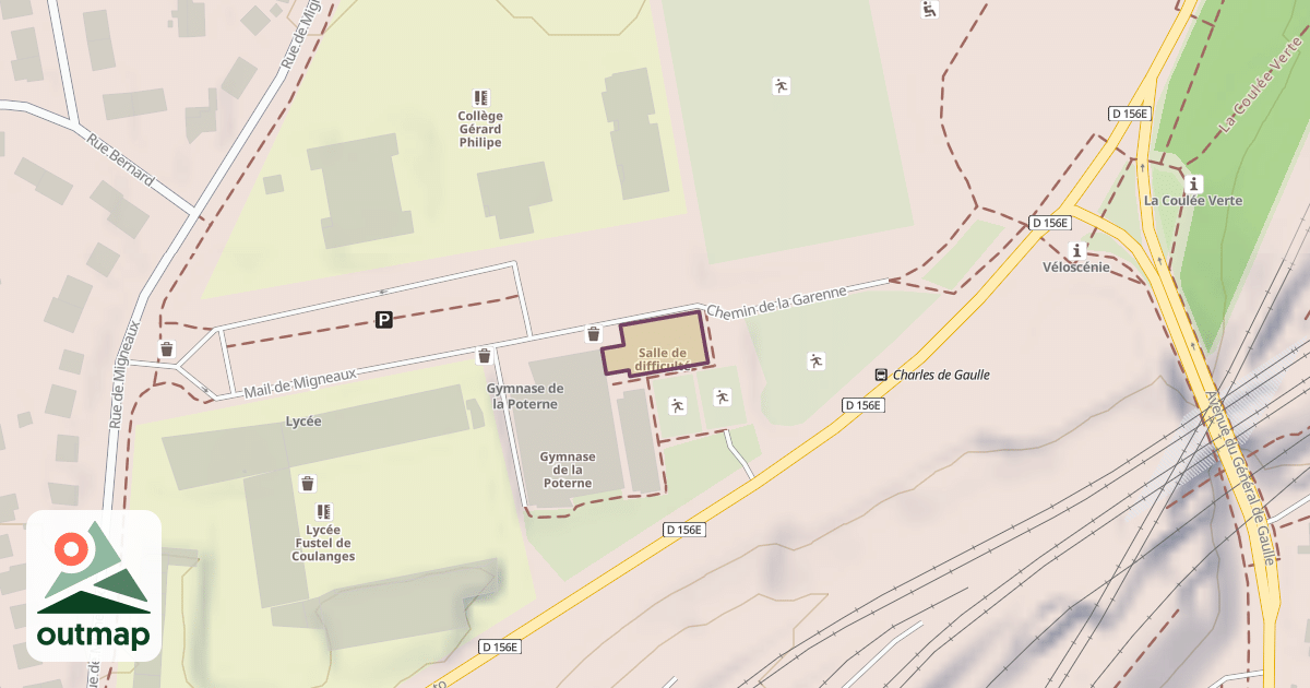 Map of Salle de difficulté