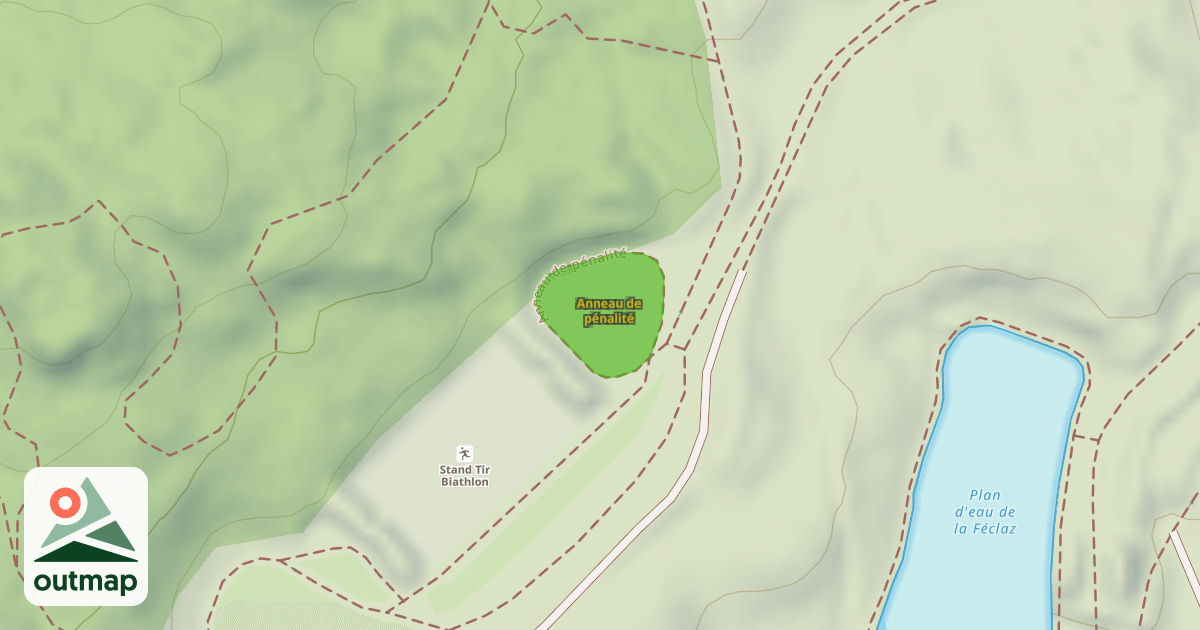Map of Anneau de pénalité