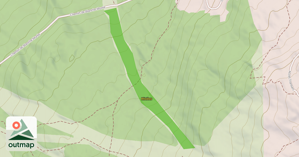 Map of Rhodos