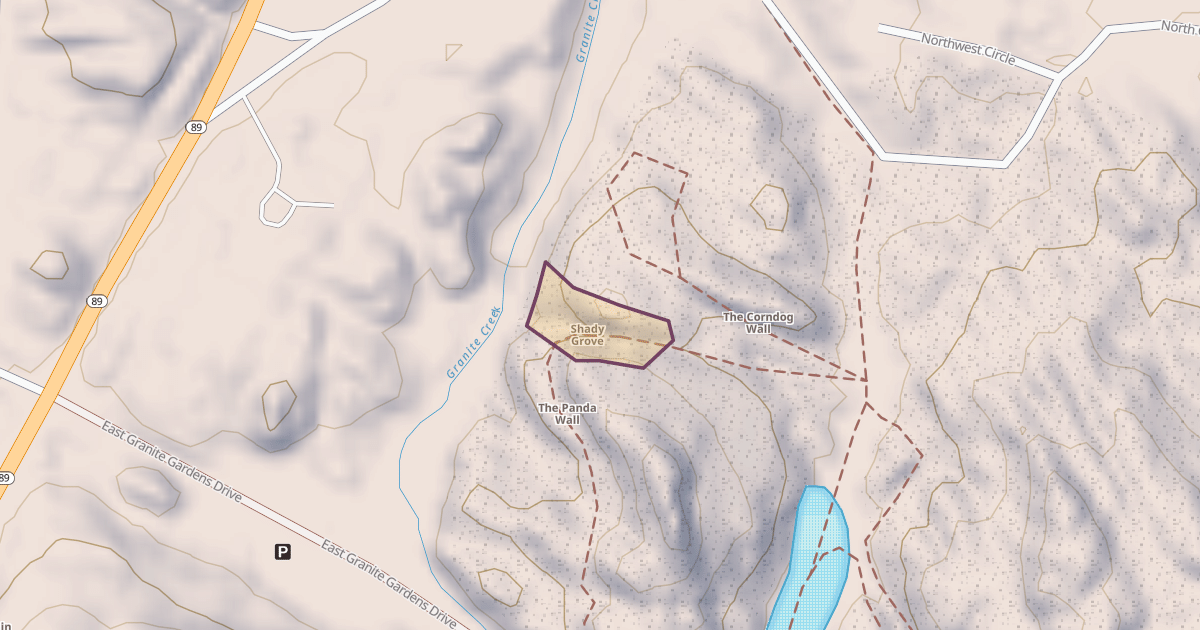 Map preview of Shady Grove