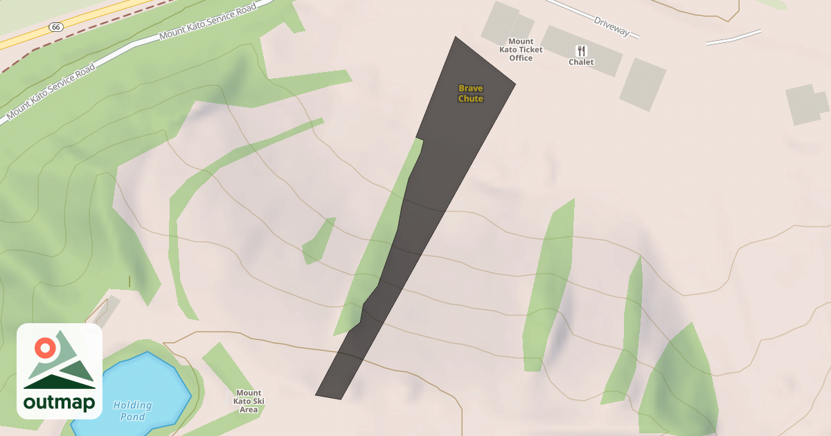 Map of Brave Chute