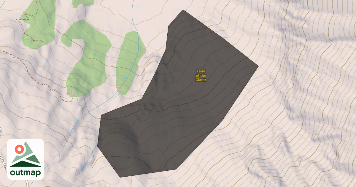 Map of Land of the Giants