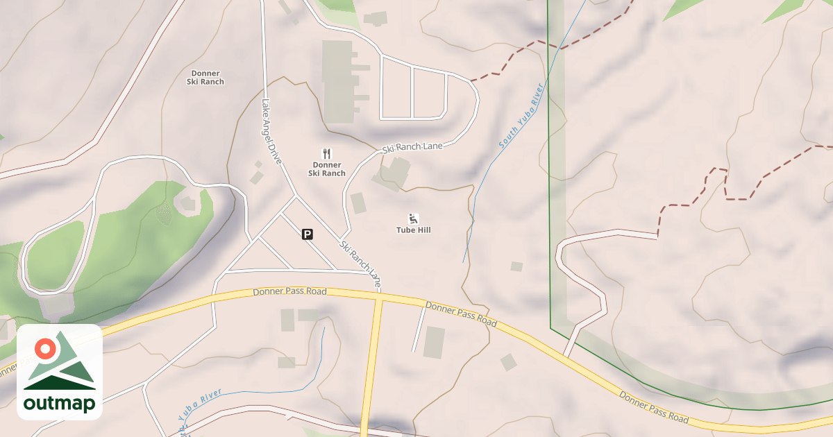 Map of Tube Hill