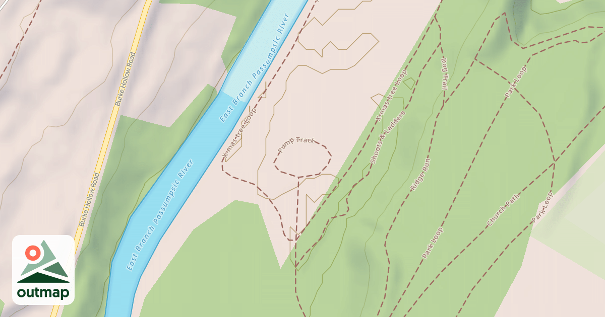 Map of Pump Track
