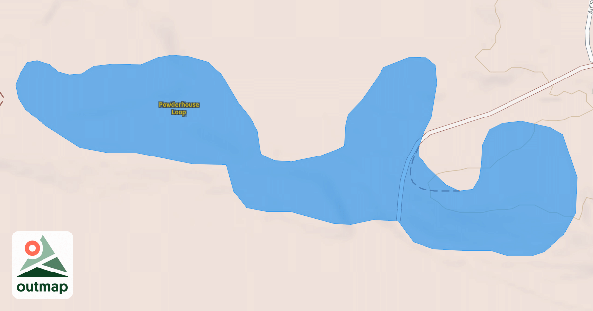 Map of Powderhouse Loop