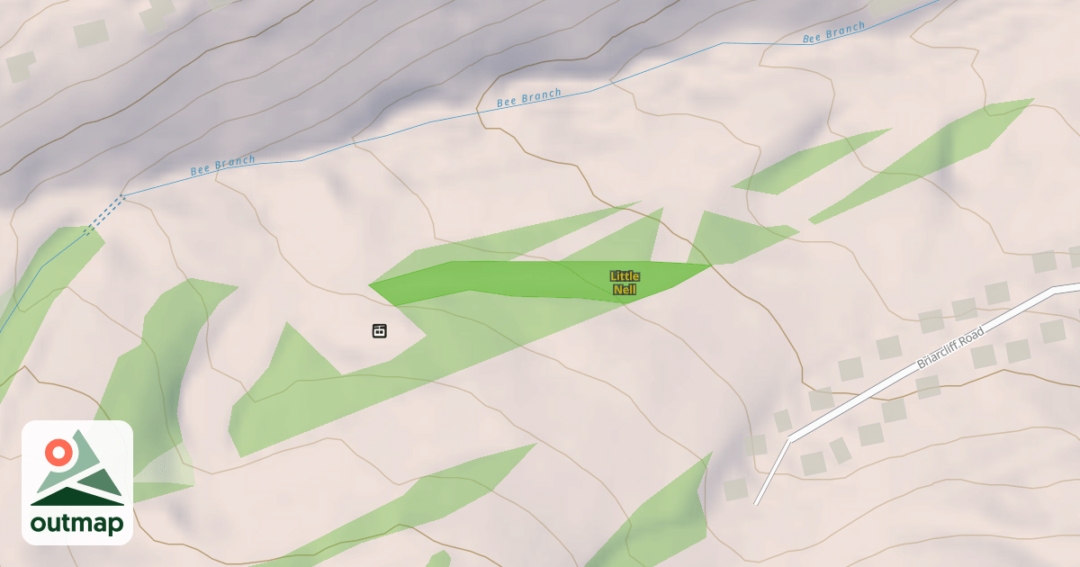 Map of Little Nell
