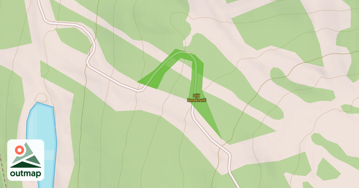 Map of Old Innsbruck