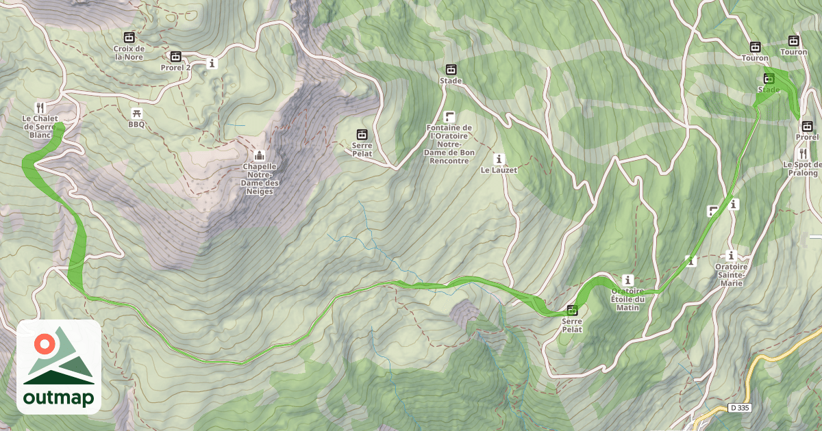 Map of Chemin