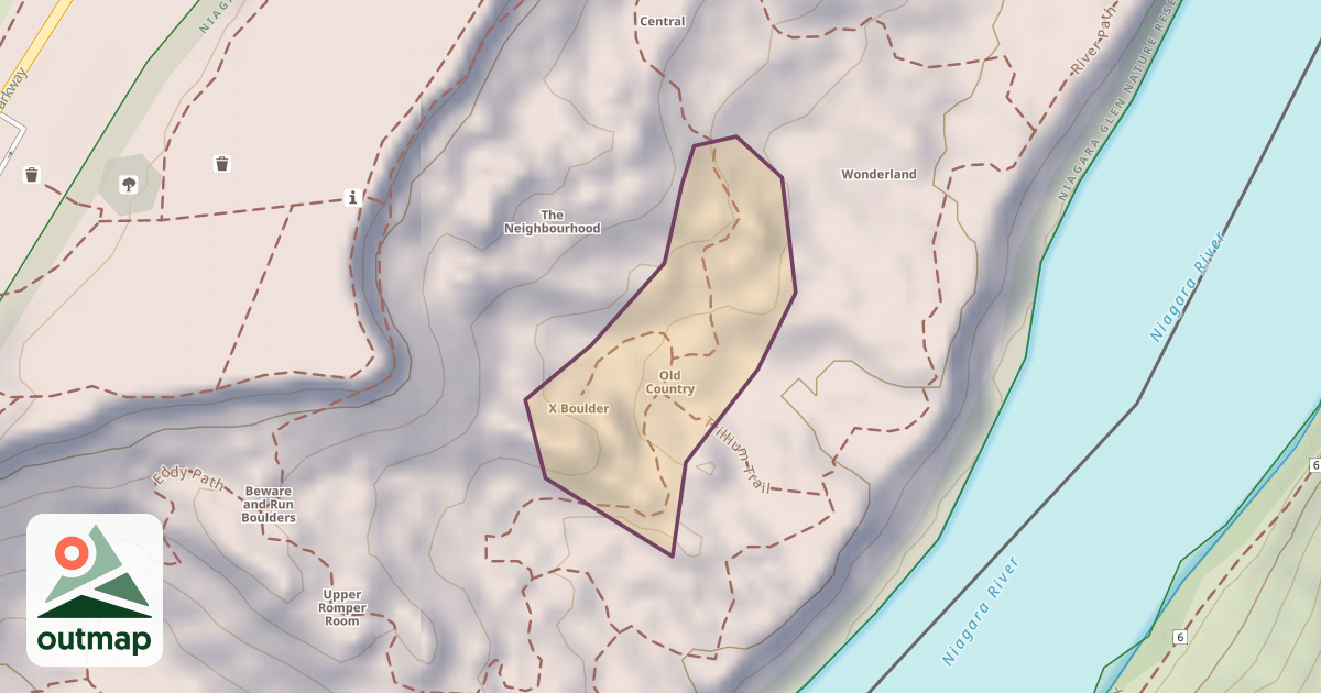 Map of Old Country