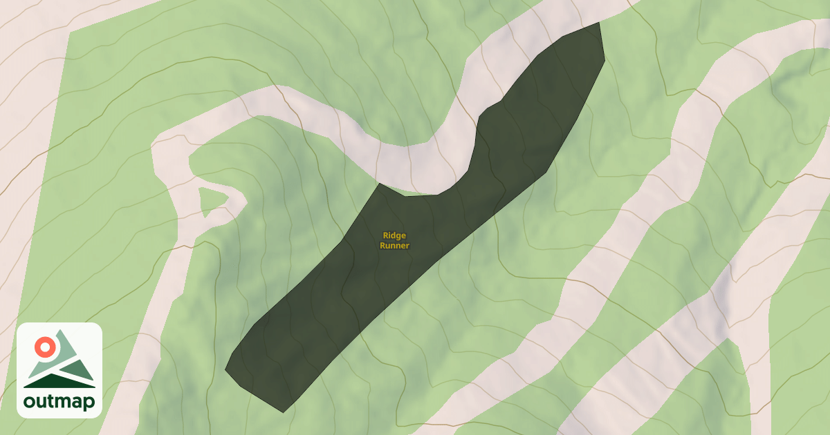 Map of Ridge Runner