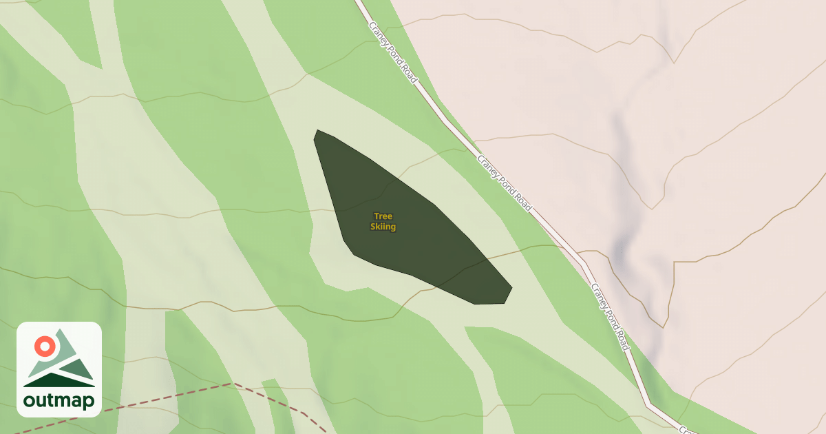 Map of Tree Skiing