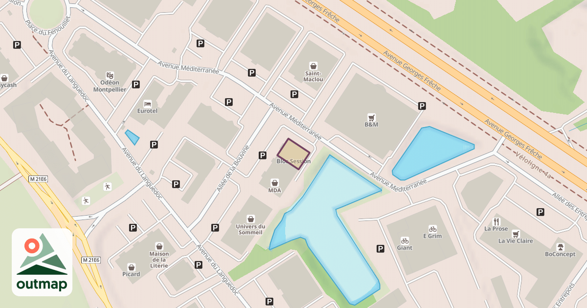 Map of Bloc Session