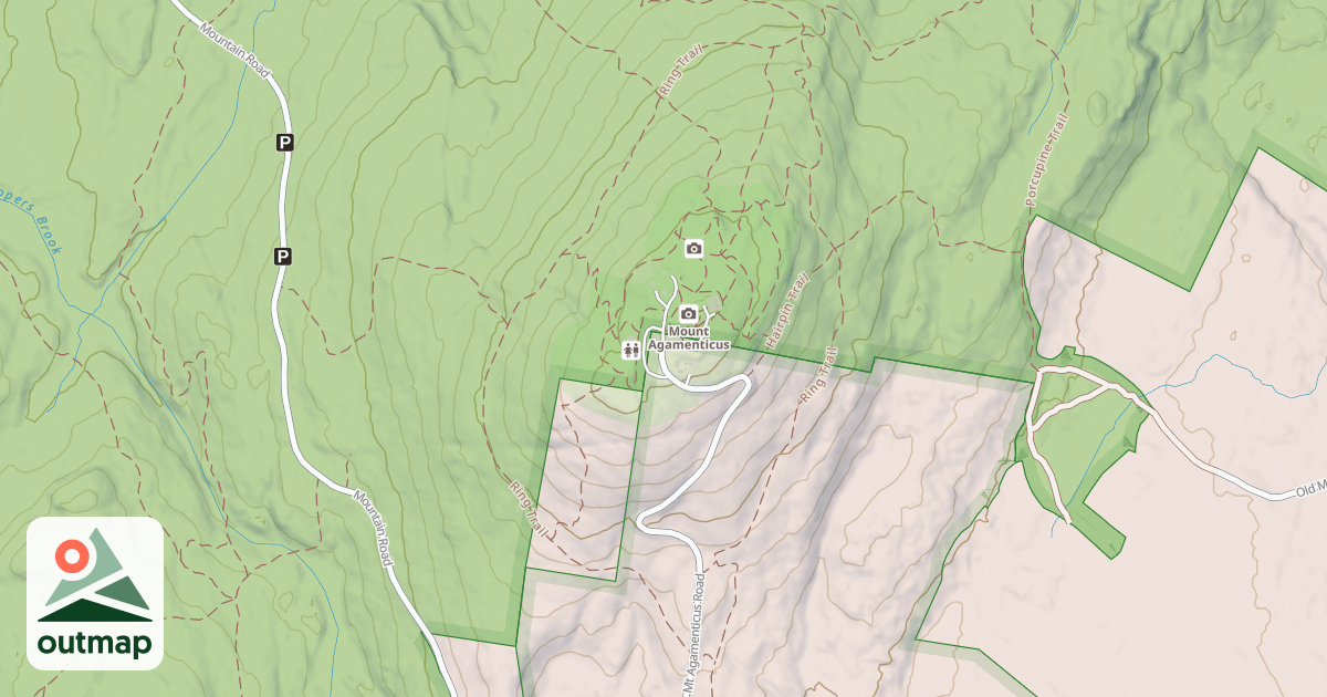 Map of Ring Trail