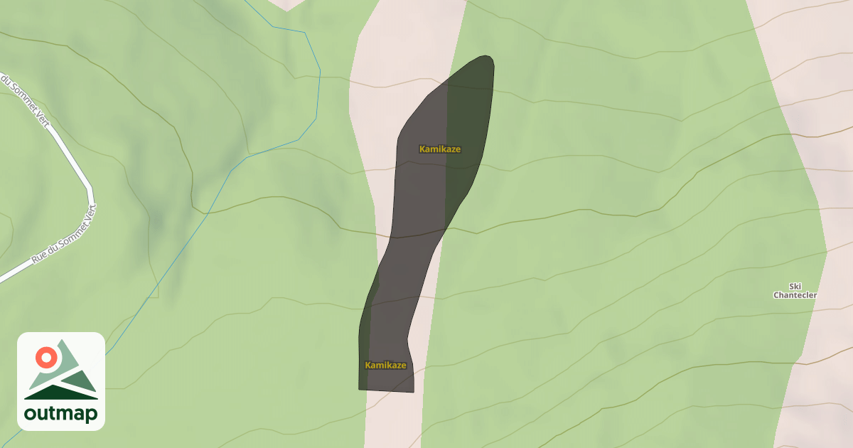 Map of Kamikaze