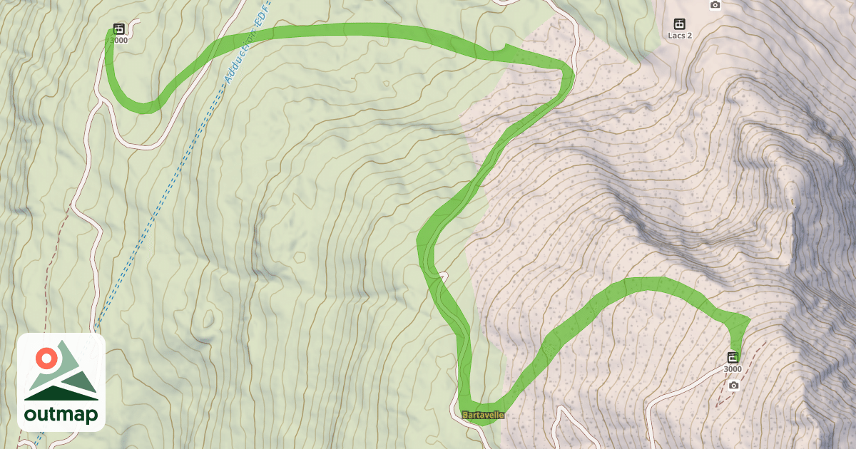 Map of Bartavelle