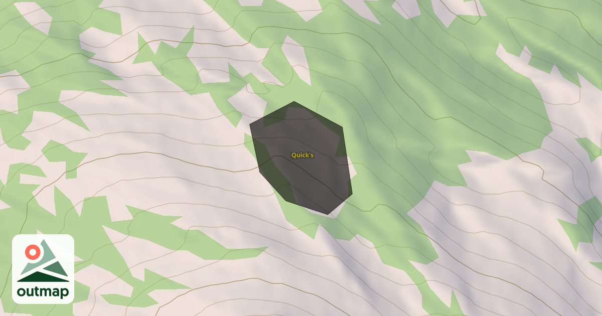 Map of Quick's