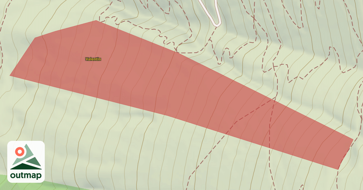 Map of Valentin