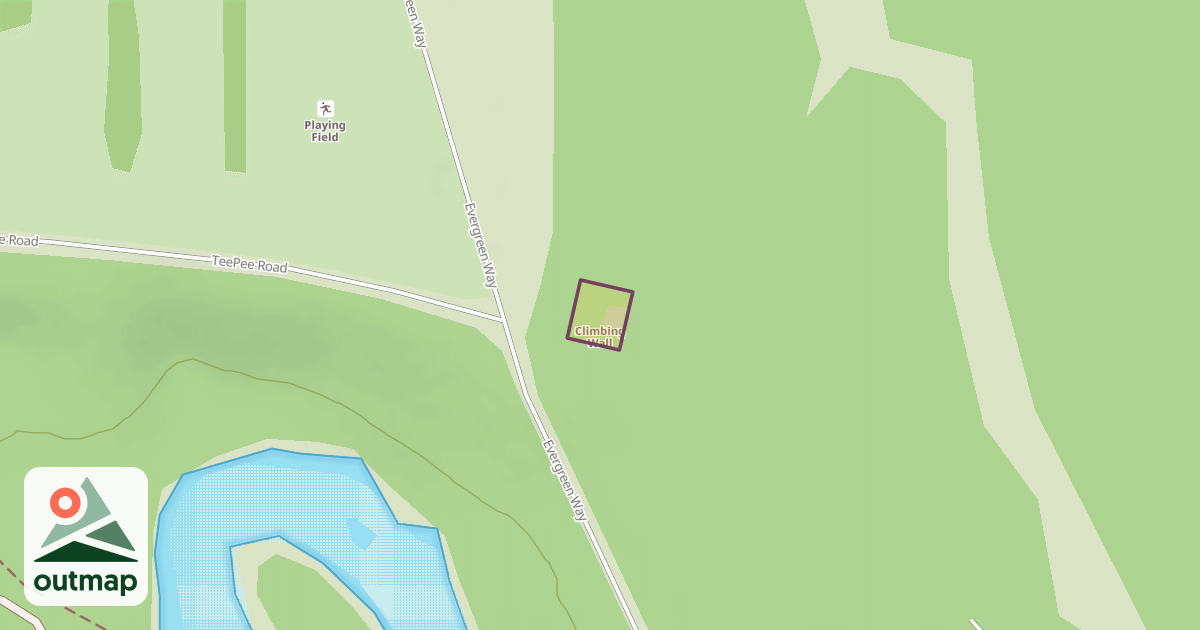 Map of Climbing Wall