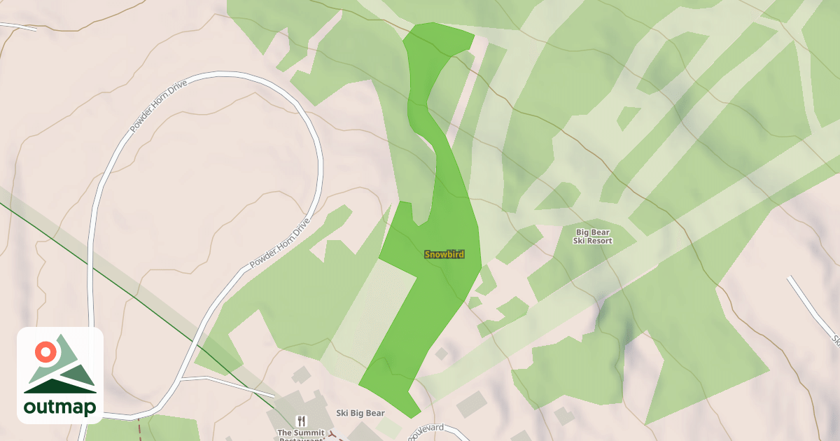Map of Snowbird