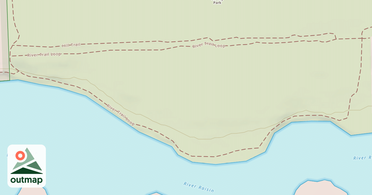 Map of River Trail Loop