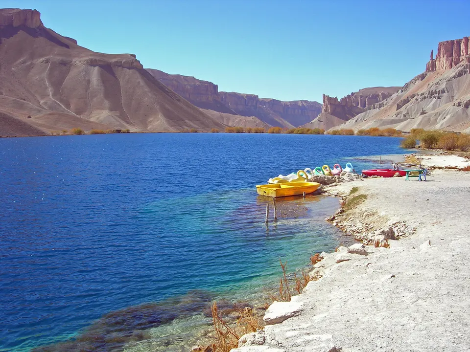 Afghanistan — Lake Band-e-Amir
