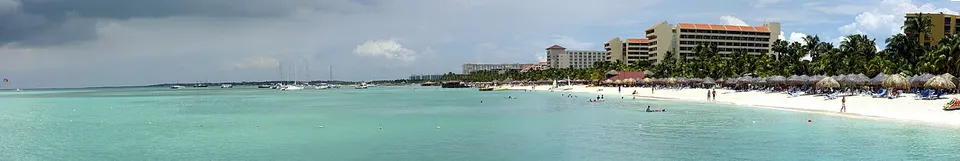Aruba — Panoramic View of Palm Beach Aruba from Gilians (2913033666)