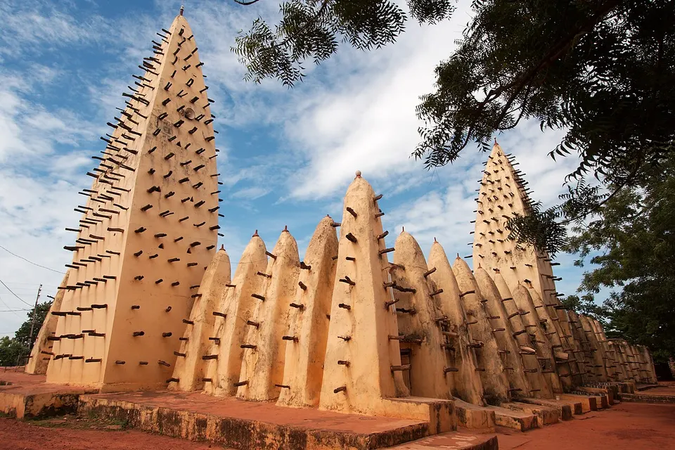 Burkina Faso — Moschee von Bobo-Dioulasso