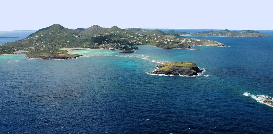 Saint Barthelemy — Saint Barth - Vue panoramique - Octobre 2009
