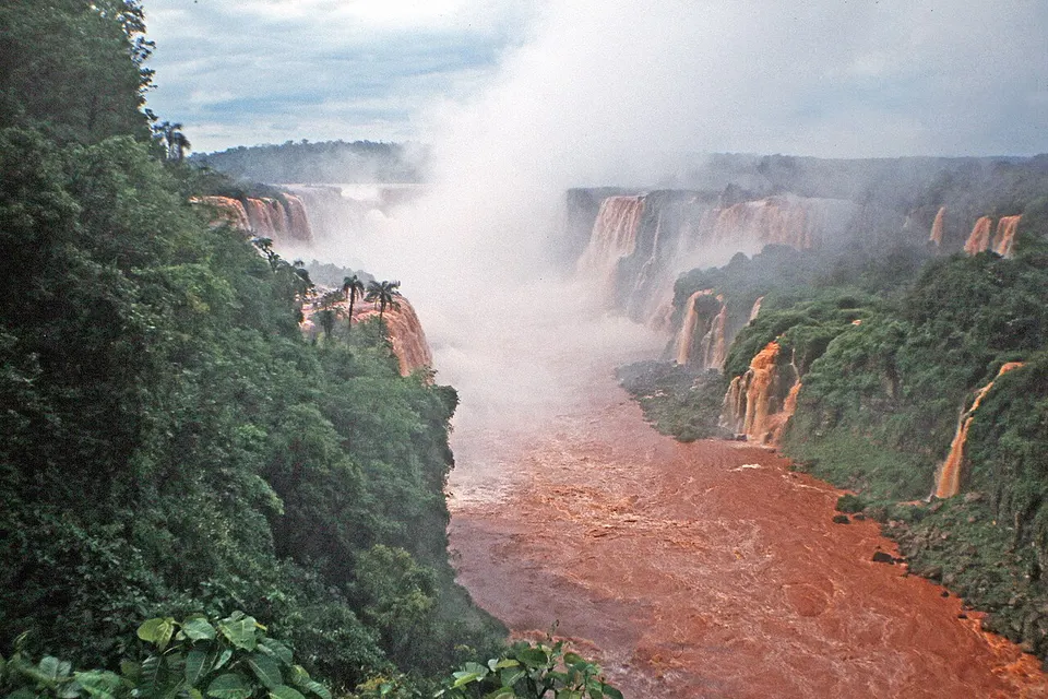 Brazil — 00 1838 Iguazu Falls from the Brazilian side