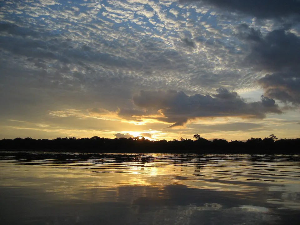 Republic of the Congo — Sunrise on the Congo River - 2
