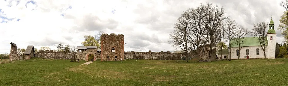 Estonia — Karksi panoraam