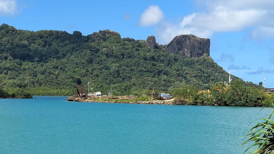 Micronesia — Sokehs Island from Kolonia