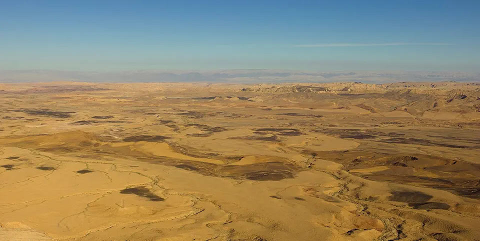 Israel — Israel-2013-Aerial 00-Negev-Makhtesh Ramon