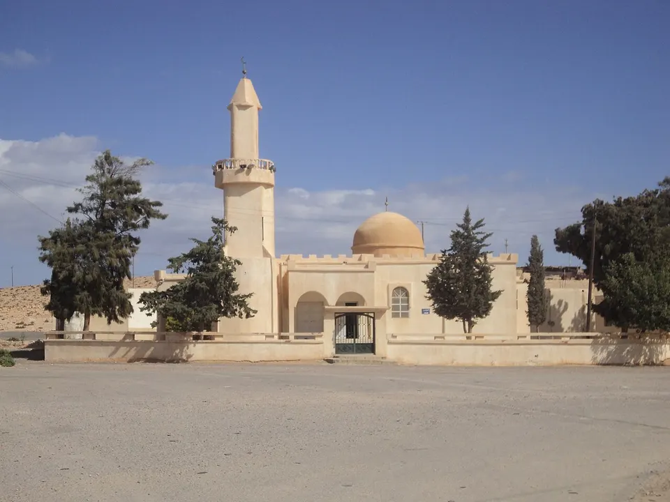 Libya — A mosque in Bomba-Libya